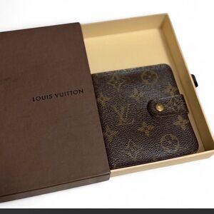Louis Vuitton Brown Monogram compact wallet